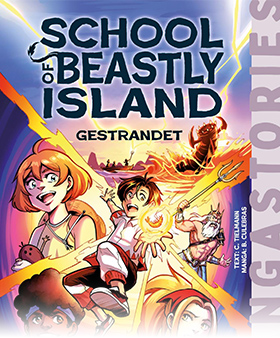 School of Beastly Island: Gestrandet (Band 1)