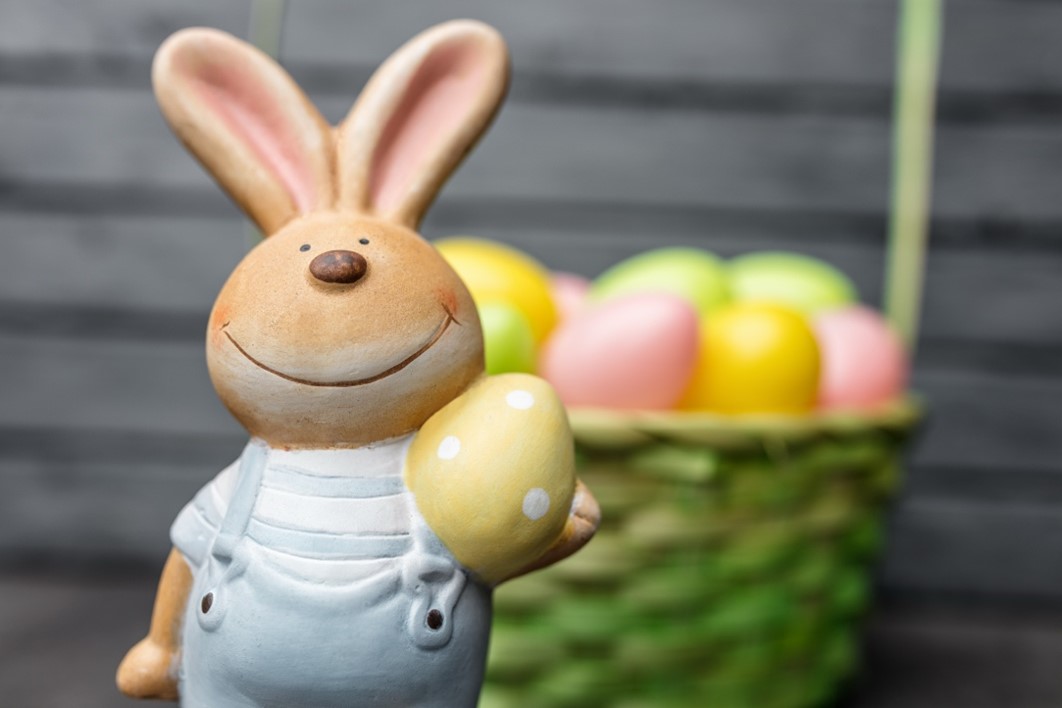 Beim Osterhasen