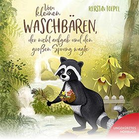 Vom kleinen Waschbären, der nicht aufgab und den großen Sprung wagte